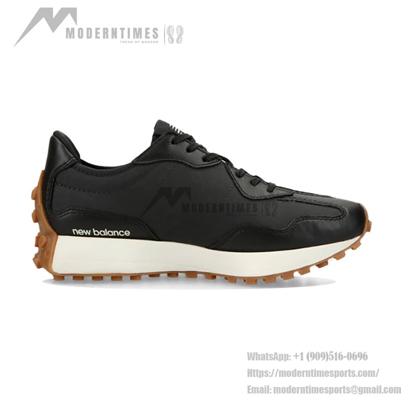 New Balance 327 WS327LB ブラックファントム レトロ スニーカー New Balance 327 WS327LB Black Phantom Retro Sneakers メンズ・レディース用