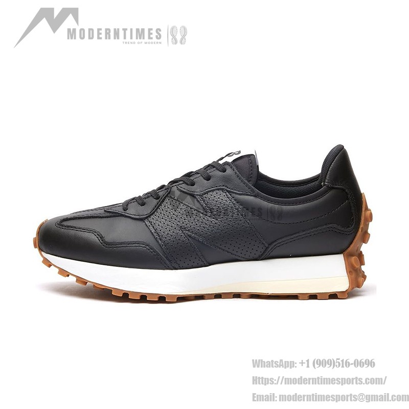 New Balance 327 MS327LH ブラック シーソルト レトロランニングシューズ New Balance 327 MS327LH ブラック シーソルト レトロランニングシューズ