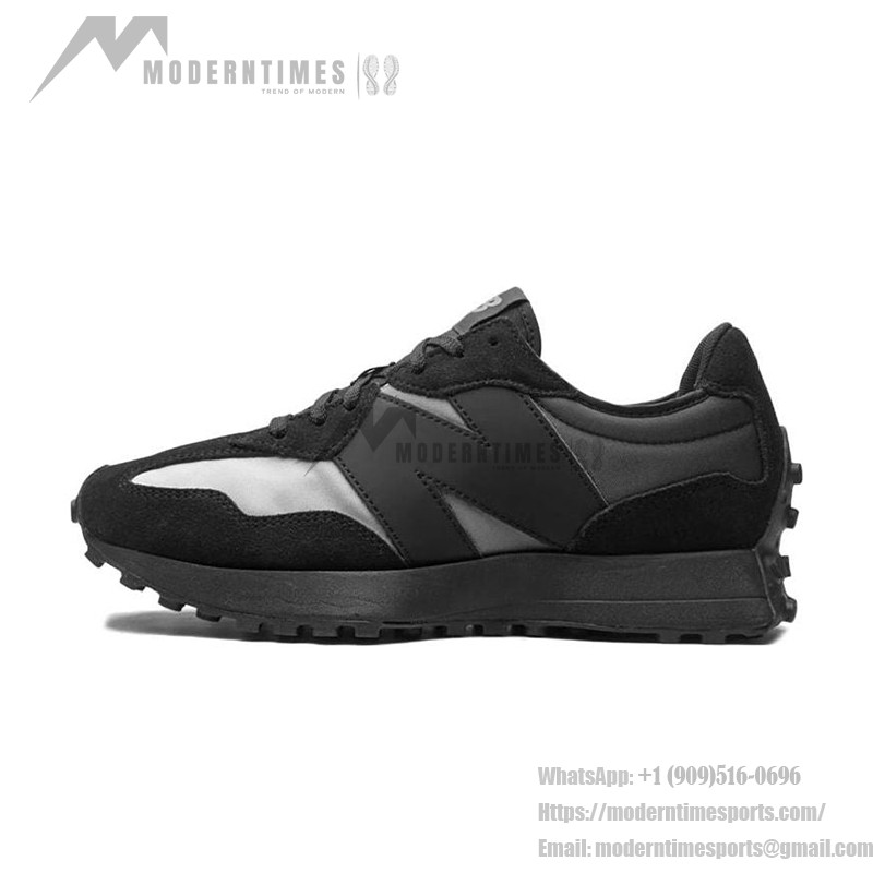 New Balance 327 MS327SB ブラック サマー フォグ レトロランニングシューズ New Balance 327 MS327SB ブラック サマー フォグ レトロランニングシューズ