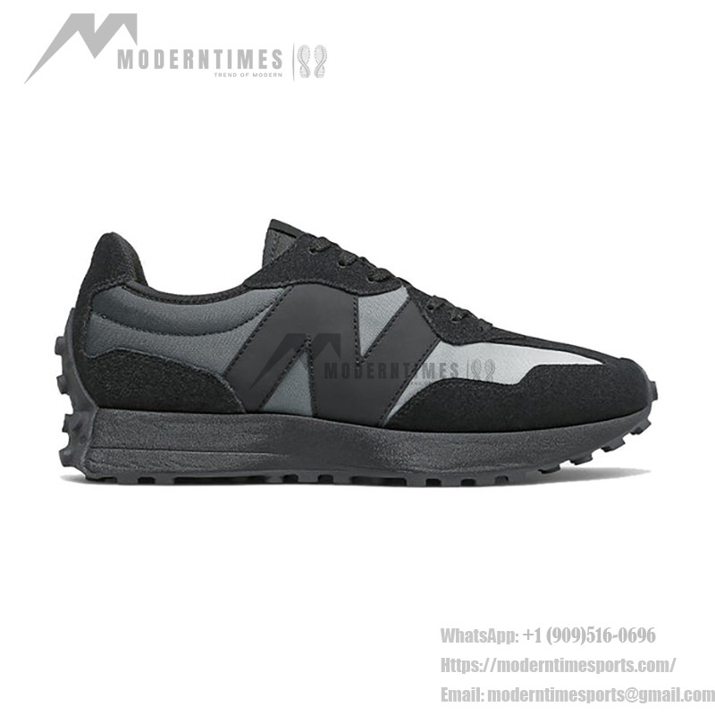 New Balance 327 MS327SB ブラック サマー フォグ レトロランニングシューズ New Balance 327 MS327SB ブラック サマー フォグ レトロランニングシューズ
