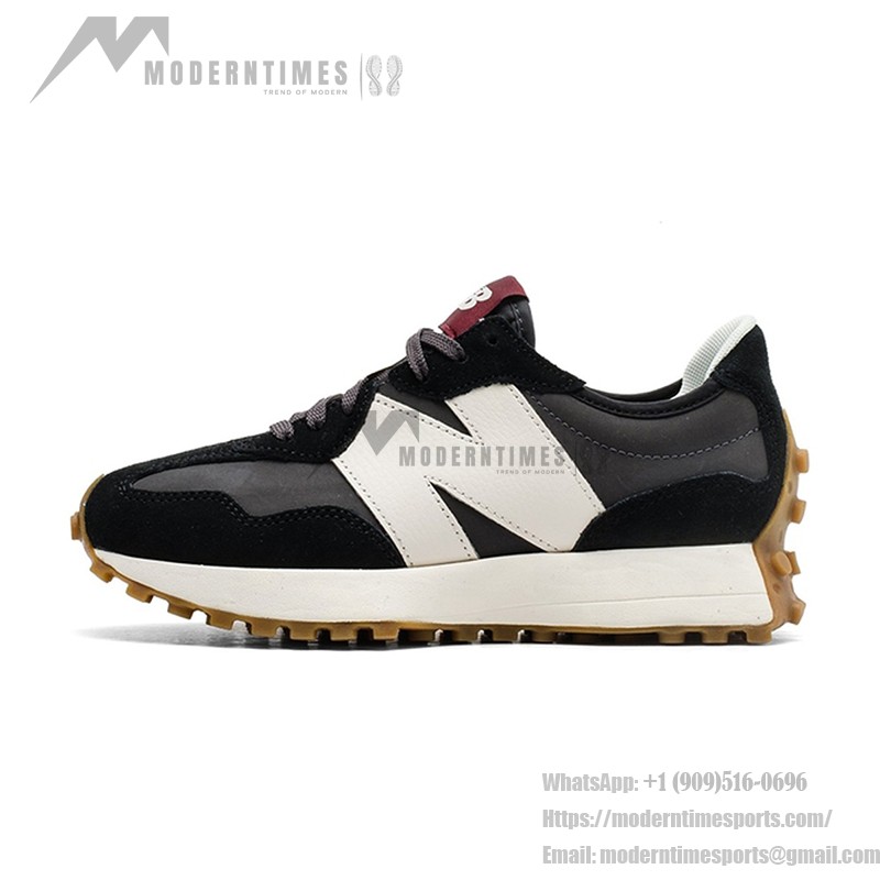 New Balance 327 Black WS327KC レトロ スニーカー New Balance 327 Black WS327KC Retro Sneakers メンズ・レディース用
