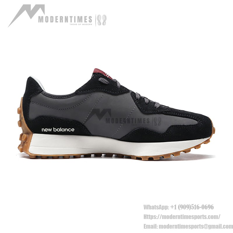 New Balance 327 Black WS327KC レトロ スニーカー New Balance 327 Black WS327KC Retro Sneakers メンズ・レディース用