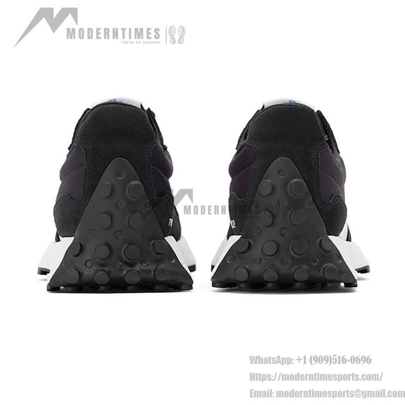 New Balance 327 MS327CPG ブラック ホワイト レトロランニングシューズ New Balance 327 MS327CPG ブラック ホワイト レトロランニングシューズ