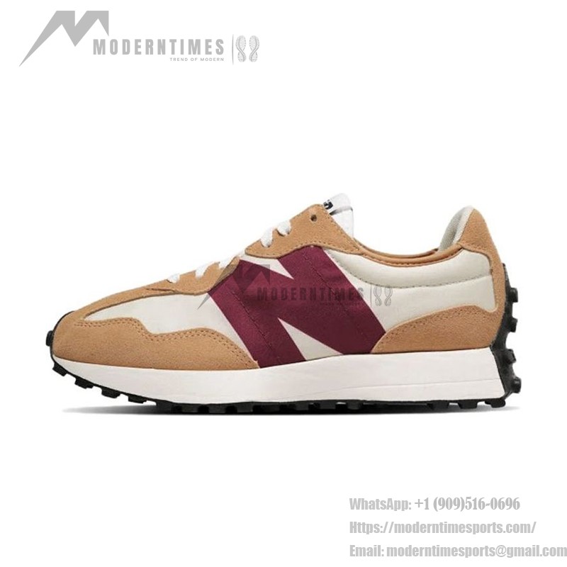 New Balance 327 MS327FA ブラウン バーガンディ レトロランニングシューズ New Balance 327 MS327FA ブラウン バーガンディ レトロランニングシューズ