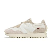 New Balance 327 Cream White MS327FG レトロ スニーカー | ユニセックス カジュアル ランニングシューズ