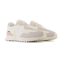 New Balance 327 Cream White MS327FG レトロ スニーカー | ユニセックス カジュアル ランニングシューズ