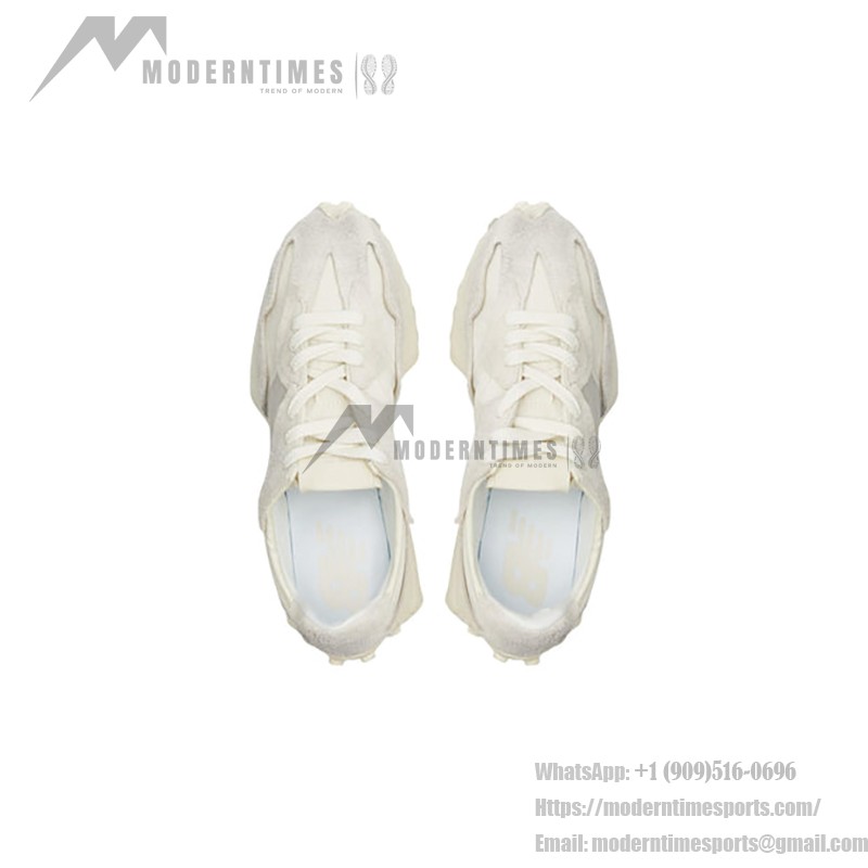 New Balance 327 Cream White U327WCC レトロ スニーカー New Balance 327 Cream White U327WCC Retro Sneakers メンズ・レディース用
