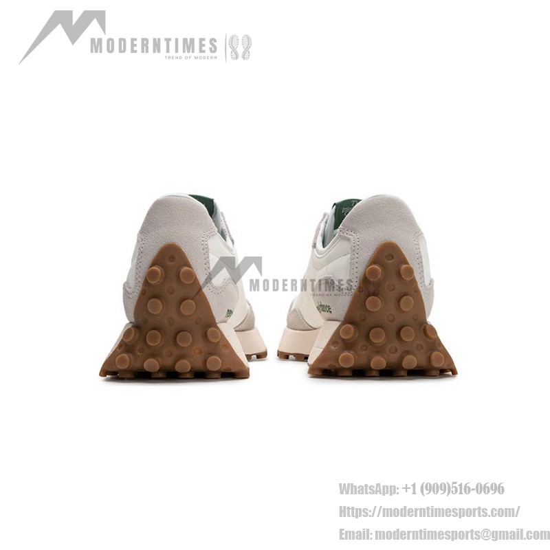 New Balance 327 MS327LX ベージュ ホワイト グリーン レトロランニングシューズ New Balance 327 MS327LX ベージュ ホワイト グリーン レトロランニングシューズ