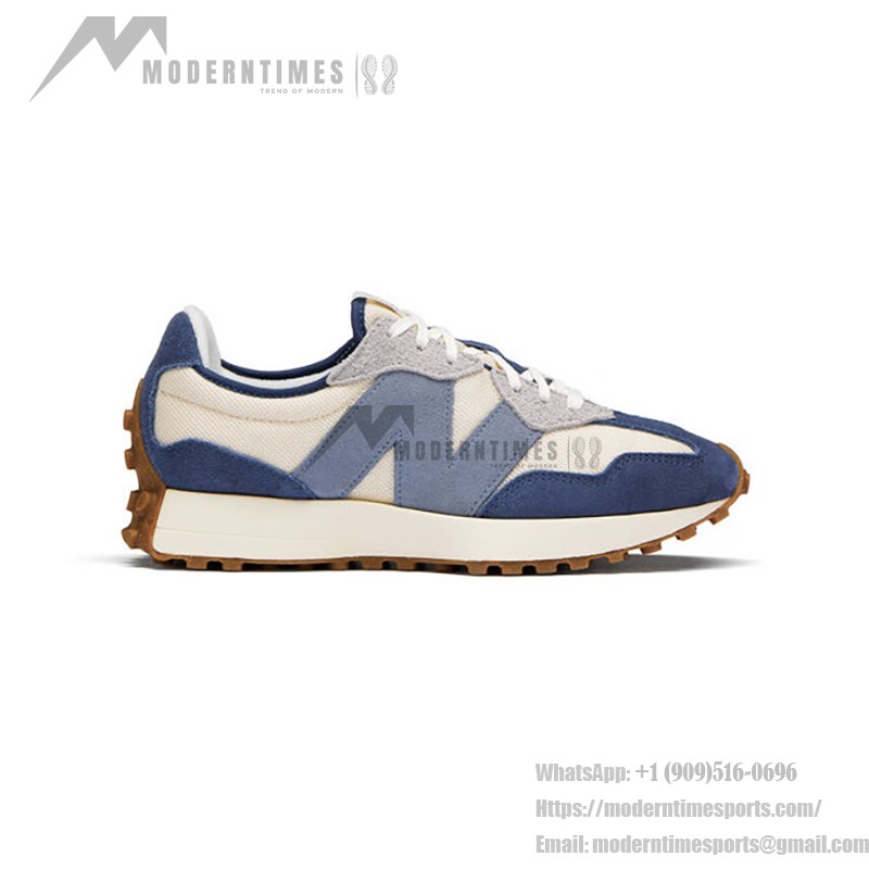 New Balance 327 MS327RD ダークブルー ライトグレー レトロランニングシューズ New Balance 327 MS327RD ダークブルー ライトグレー レトロランニングシューズ