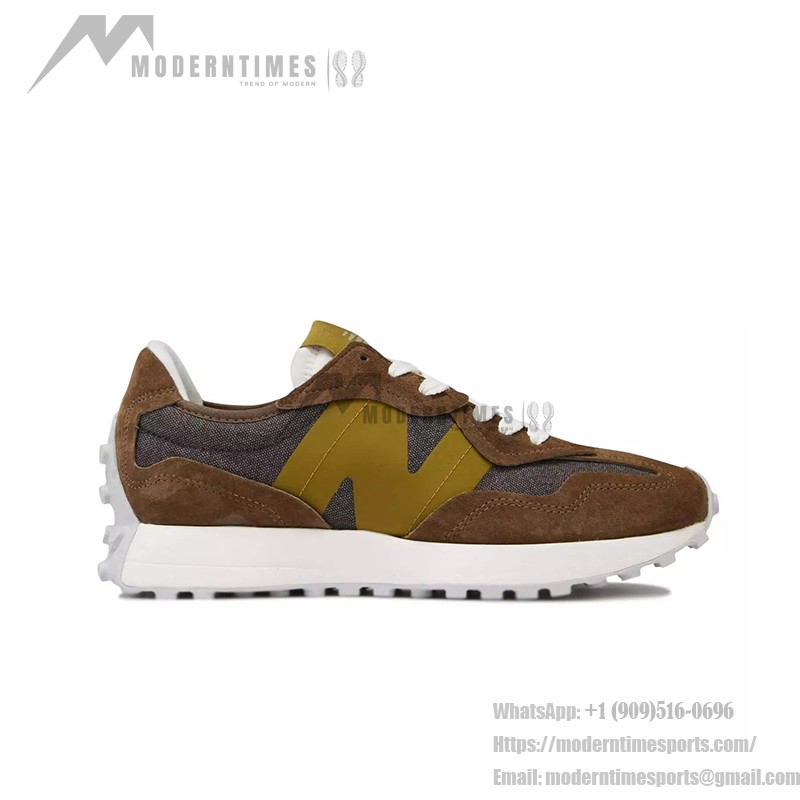 New Balance 327 MS327WPD ダークアース グレー オリーブグリーン レトロランニングシューズ New Balance 327 MS327WPD ダークアース グレー オリーブグリーン レトロランニングシューズ