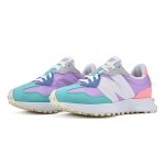 New Balance 327 MS327PA ダークバイオレット サマー ジェイド ピンク レトロランニングシューズ New Balance 327 MS327PA ダークバイオレット サマー ジェイド ピンク レトロランニングシューズ