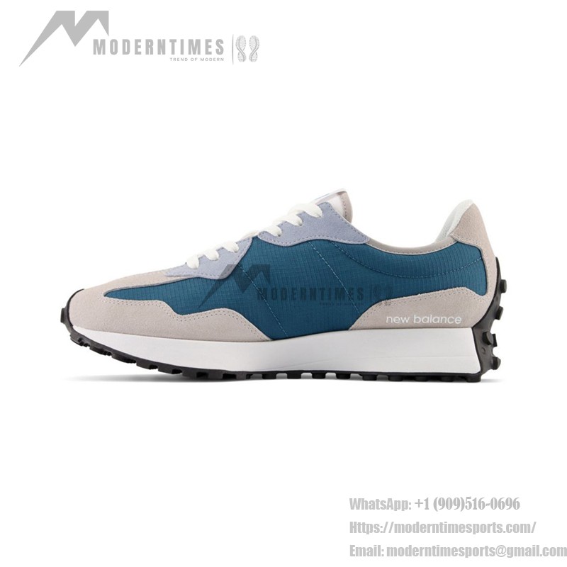 New Balance 327 MS327ST グレー グリーン レトロランニングシューズ New Balance 327 MS327ST グレー グリーン レトロランニングシューズ