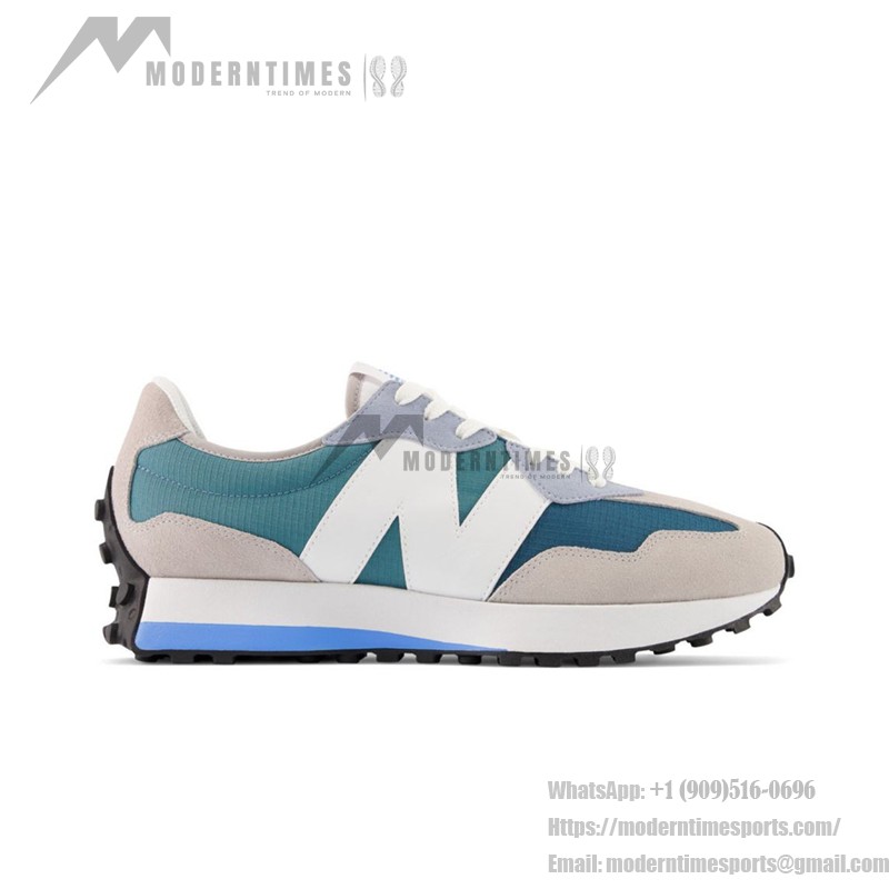 New Balance 327 MS327ST グレー グリーン レトロランニングシューズ New Balance 327 MS327ST グレー グリーン レトロランニングシューズ
