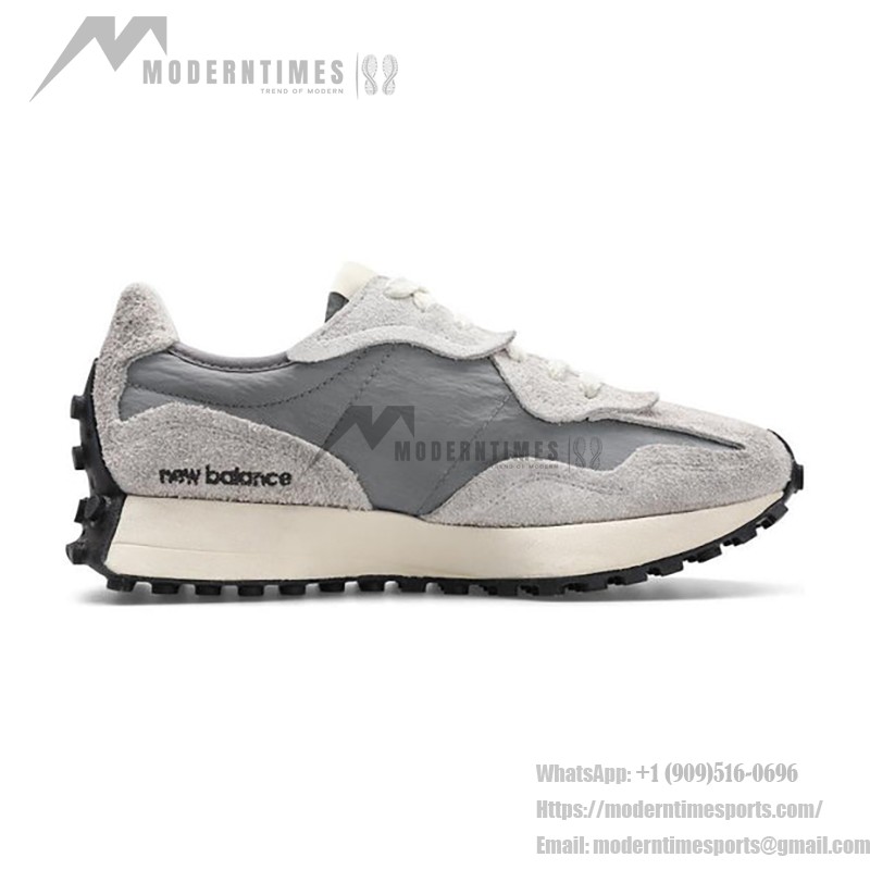 New Balance 327 MS327WCA グレー ホワイト ブラック レトロランニングシューズ New Balance 327 MS327WCA グレー ホワイト ブラック レトロランニングシューズ