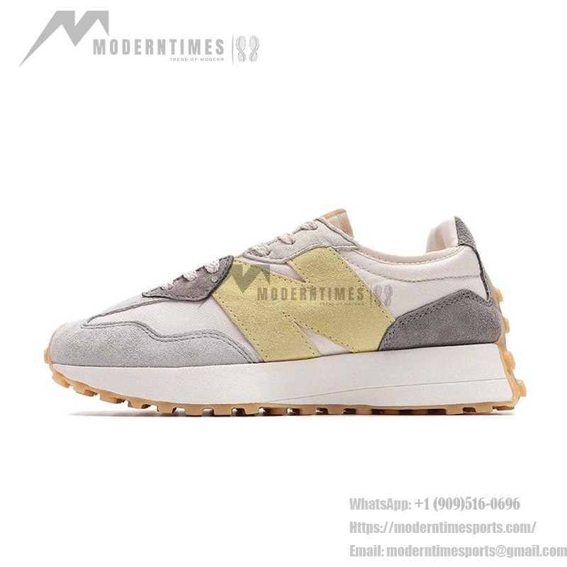 New Balance 327 MS327JTL グレー イエロー レトロランニングシューズ New Balance 327 MS327JTL グレー イエロー レトロランニングシューズ