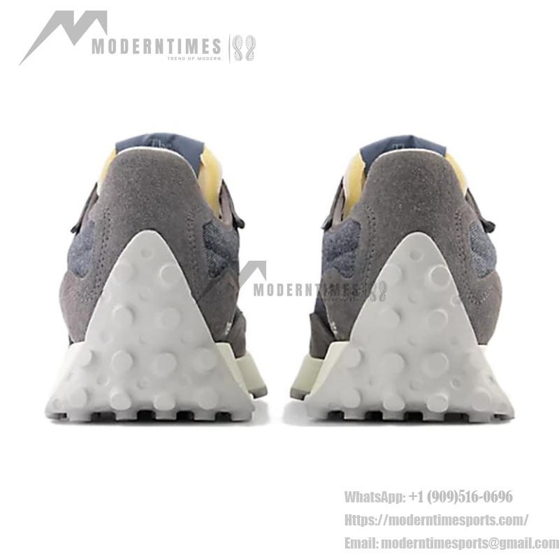 New Balance 327 MS327WPC ライトグレー ブルー レトロランニングシューズ New Balance 327 MS327WPC ライトグレー ブルー レトロランニングシューズ