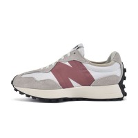 New Balance 327 Light Grey Rose WS327CD レトロ スニーカー | ユニセックス カジュアル ランニングシューズ