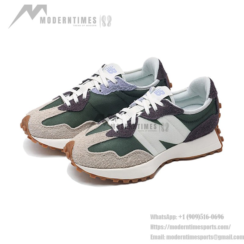 New Balance 327 Oak Leaf Green WS327COB0 レトロ スニーカー New Balance 327 Oak Leaf Green WS327COB0 Retro Sneakers メンズ・レディース用