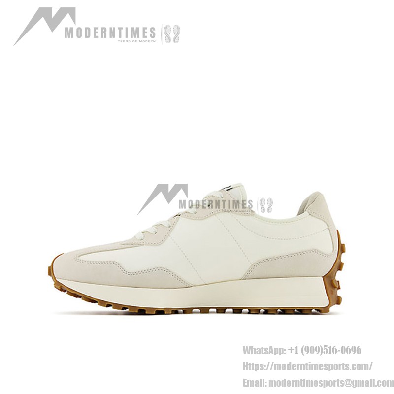 New Balance 327 Oatmeal Oak Green MS327ASN レトロ スニーカー New Balance 327 Oatmeal Oak Green MS327ASN Retro Sneakers メンズ・レディース用