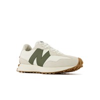 New Balance 327 Oatmeal Oak Green MS327ASN レトロ スニーカー | ユニセックス カジュアル ランニングシューズ