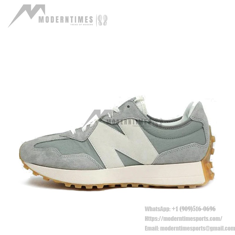 New Balance 327 Overcast Rain Cloud MS327KA1 レトロ スニーカー New Balance 327 Overcast Rain Cloud MS327KA1 Retro Sneakers メンズ・レディース用