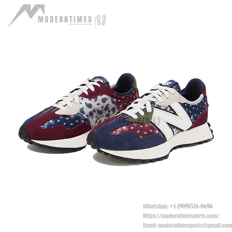 New Balance 327 MS327DWU ペイズリーパック オールオーバープリント レトロランニングシューズ New Balance 327 MS327DWU ペイズリーパック オールオーバープリント レトロランニングシューズ