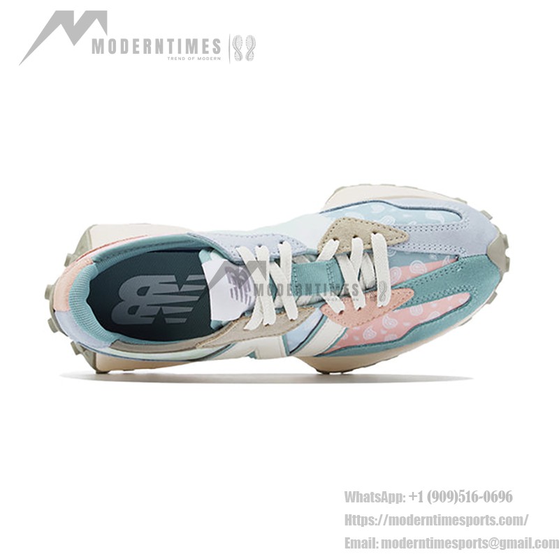 New Balance 327 MS327DEW ペイズリーパック コバルトブルー レトロランニングシューズ New Balance 327 MS327DEW ペイズリーパック コバルトブルー レトロランニングシューズ