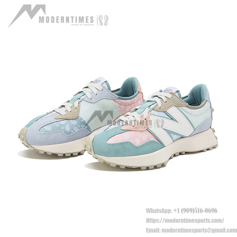 New Balance 327 MS327DEW ペイズリーパック コバルトブルー レトロランニングシューズ New Balance 327 MS327DEW ペイズリーパック コバルトブルー レトロランニングシューズ