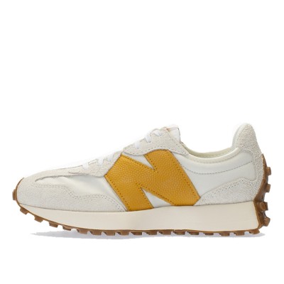 New Balance 327 Sea Salt Golden Hour WS327BY レトロ スニーカー | ユニセックス カジュアル ランニングシューズ
