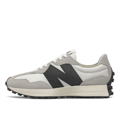 New Balance 327 Sea Salt Black MS327FE レトロ スニーカー | ユニセックス カジュアル ランニングシューズ