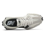 New Balance 327 Sea Salt Black MS327FE レトロ スニーカー New Balance 327 Sea Salt Black MS327FE Retro Sneakers メンズ・レディース用