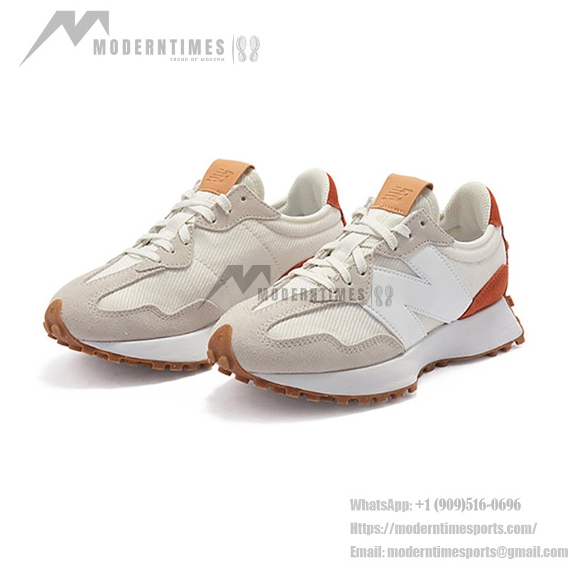 New Balance 327 Sea Salt Rust Oxide WS327RA レトロ スニーカー New Balance 327 Sea Salt Rust Oxide WS327RA Retro Sneakers メンズ・レディース用