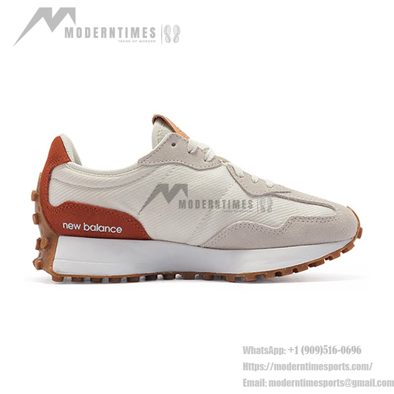 New Balance 327 Sea Salt Rust Oxide WS327RA レトロ スニーカー New Balance 327 Sea Salt Rust Oxide WS327RA Retro Sneakers メンズ・レディース用