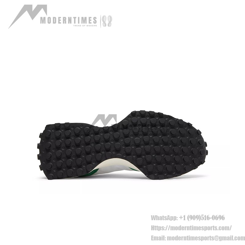 New Balance 327 MS327LG1 バーシティグリーン レトロランニングシューズ スエードアクセント付き New Balance 327 MS327LG1 バーシティグリーン レトロランニングシューズ