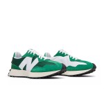 New Balance 327 MS327LG1 バーシティグリーン レトロランニングシューズ スエードアクセント付き New Balance 327 MS327LG1 バーシティグリーン レトロランニングシューズ