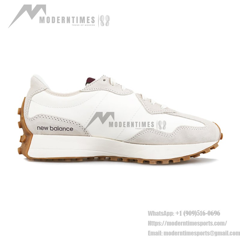 New Balance 327 ホワイト ダークレッド WS327KA レトロスニーカー New Balance 327 ホワイト ダークレッド WS327KA レトロスニーカー メンズ・レディース用