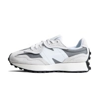 New Balance 327 ホワイト グレー U327WED レトロスニーカー | ユニセックスカジュアルランニングシューズ