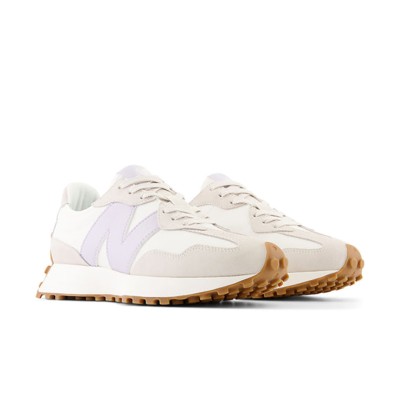 New Balance 327 MS327OS ホワイト ラベンダー レトロ ランニング シューズ ユニセックス スポーツ カジュアル スニーカー
