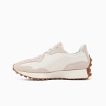 New Balance 327 MS327OR ホワイトムーンビーム ベージュスエード レトロ スニーカー New Balance 327 MS327OR White Moonbeam Beige Suede Retro Sneakers メンズ・レディース用