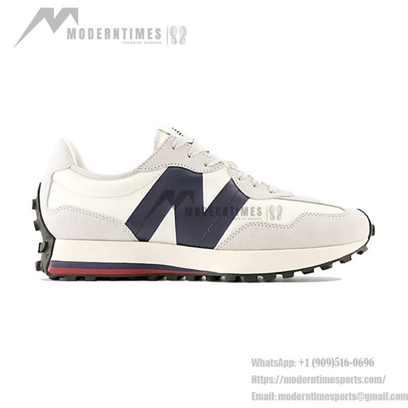 New Balance 327 White Red MS327SC1 レトロスニーカー ユニセックス用New Balance 327 White Red レトロスニーカー