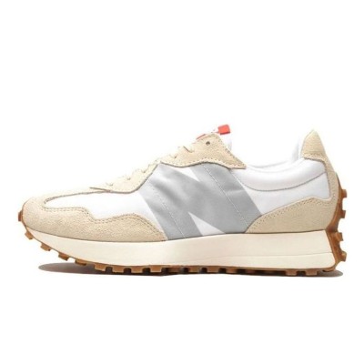 New Balance 327 MS327STB ホワイトタートルダヴ ベージュレトロ スニーカー | ユニセックス カジュアル ランニングシューズ