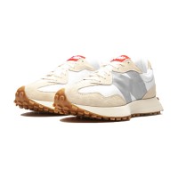 New Balance 327 MS327STB ホワイトタートルダヴ ベージュレトロ スニーカー | ユニセックス カジュアル ランニングシューズ