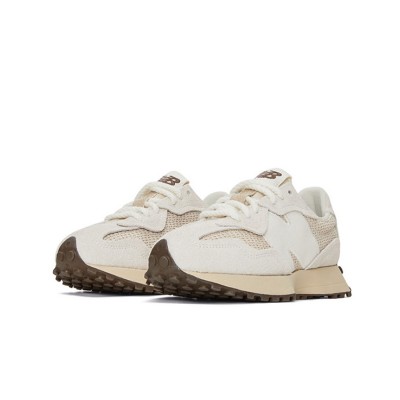 New Balance 327 U327WVA ホワイトバニラ ベージュレトロ スニーカー | ユニセックス カジュアル ランニングシューズ