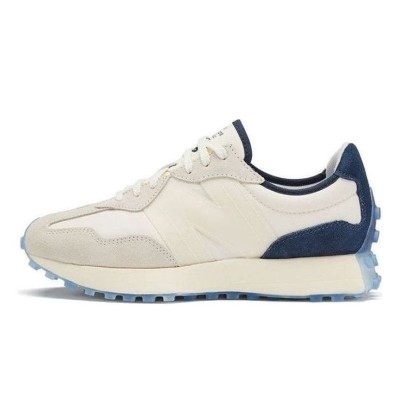 New Balance 327 X ANBブランド クリームホワイト ブルー MS327AAC スニーカー | ユニセックス レトロカジュアルシューズ