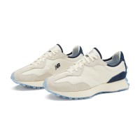 New Balance 327 X ANBブランド クリームホワイト ブルー MS327AAC スニーカー | ユニセックス レトロカジュアルシューズ