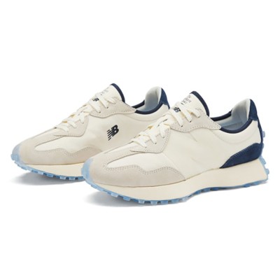 New Balance 327 X ANBブランド クリームホワイト ブルー MS327AAC スニーカー | ユニセックス レトロカジュアルシューズ