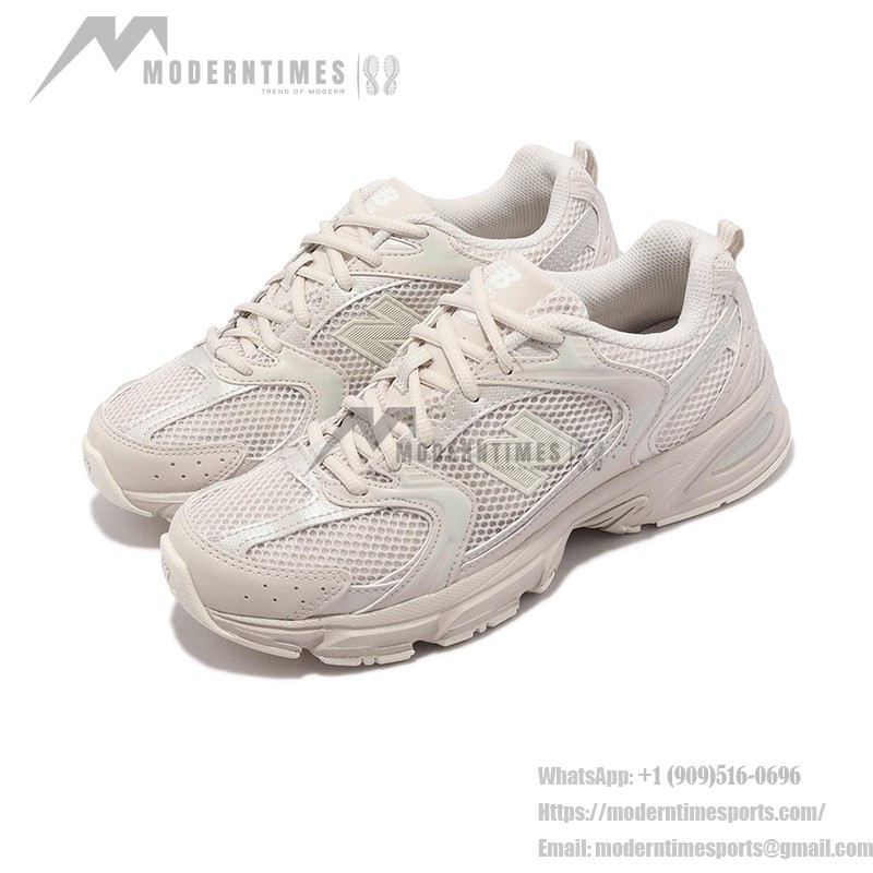 New Balance 530 MR530AA1 ベージュ ランニングシューズ New Balance 530 MR530AA1 ベージュ レトロランニングシューズ 通気性メッシュとABZORBクッション付き