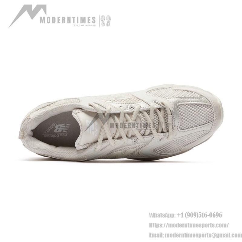 New Balance 530 MR530AA1 ベージュ ランニングシューズ New Balance 530 MR530AA1 ベージュ レトロランニングシューズ 通気性メッシュとABZORBクッション付き