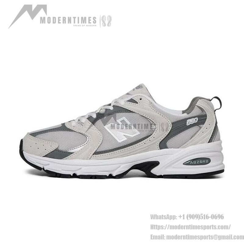 New Balance 530 MR530CB グレースニーカー New Balance 530 MR530CB グレー レトロランニングシューズ ABZORB技術付き