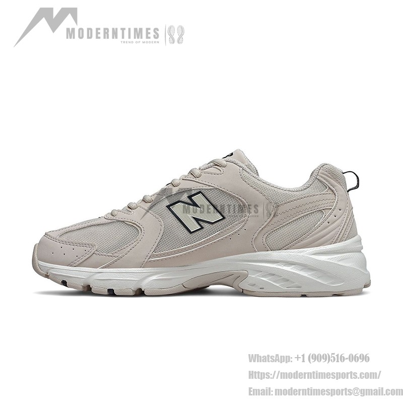 New Balance 530 MR530SH アイボリースニーカー New Balance 530 MR530SH アイボリー レトロランニングシューズ 通気性メッシュとABZORBクッション付き